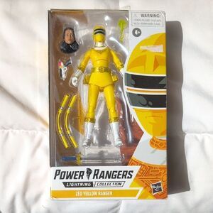 Power Rangers Lightning Collection Zeo Yellow Ranger Action Figure Doll, NEW